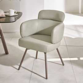 Julian Bowen Callisto Pair of Dining Chairs - Beige