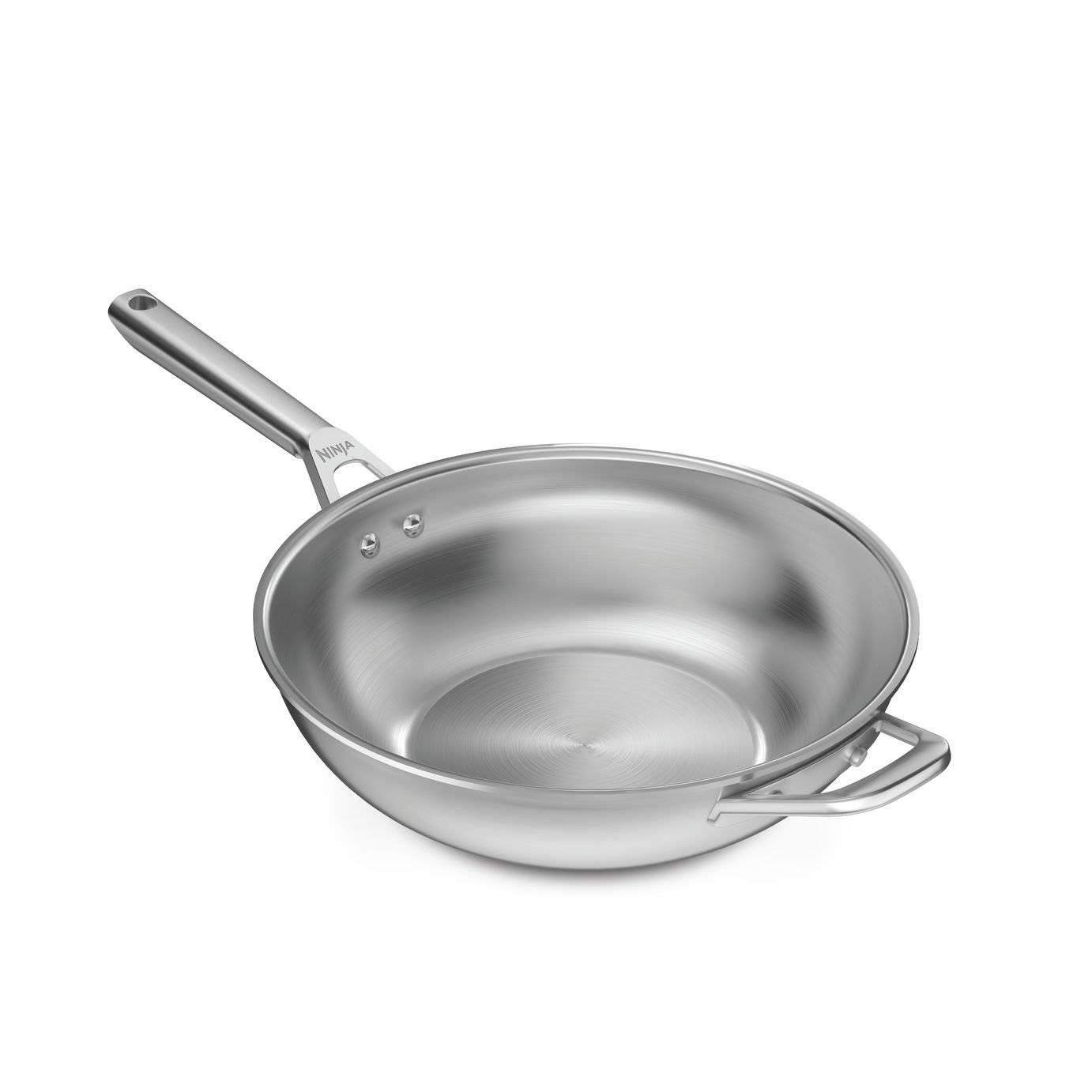 Ninja EverClad 28cm Stainless Steel Wok without Lid