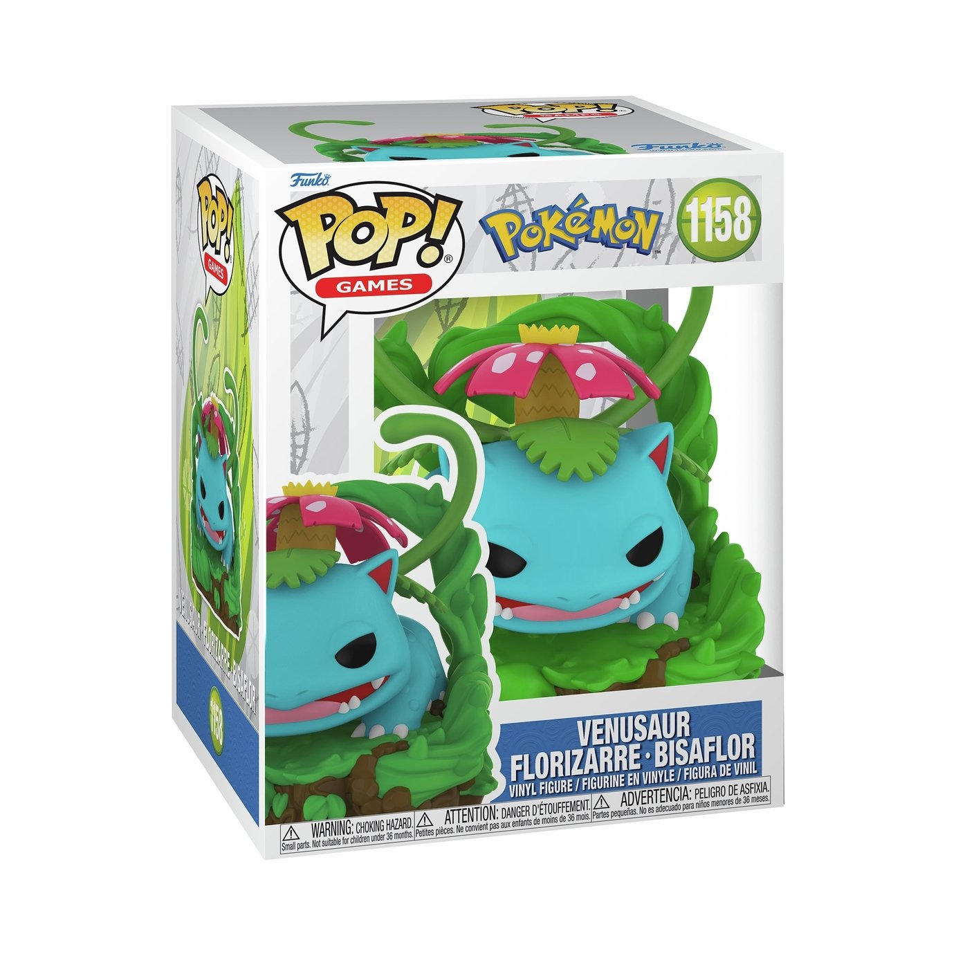 Funko POP! Pokémon Venusaur 4.4 Inches Vinyl Figure
