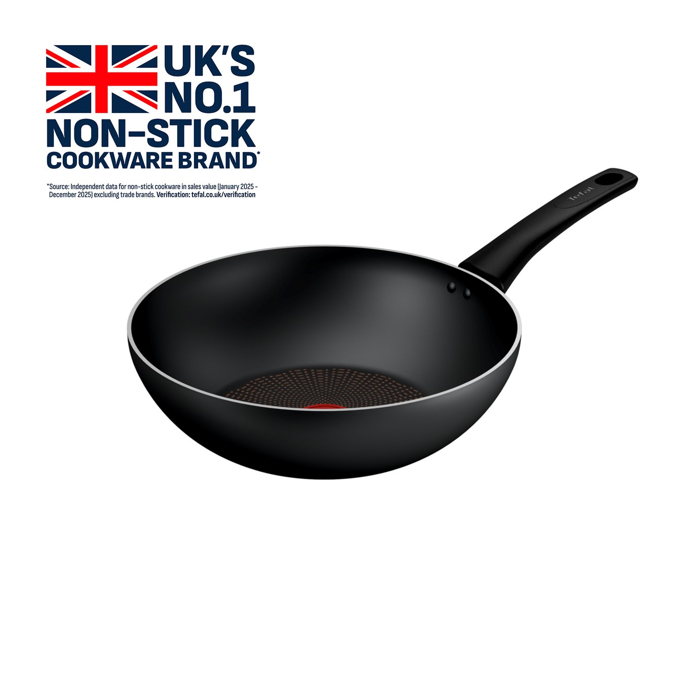 Tefal Extra Non-Induction 29cm Non Stick Aluminium Wok