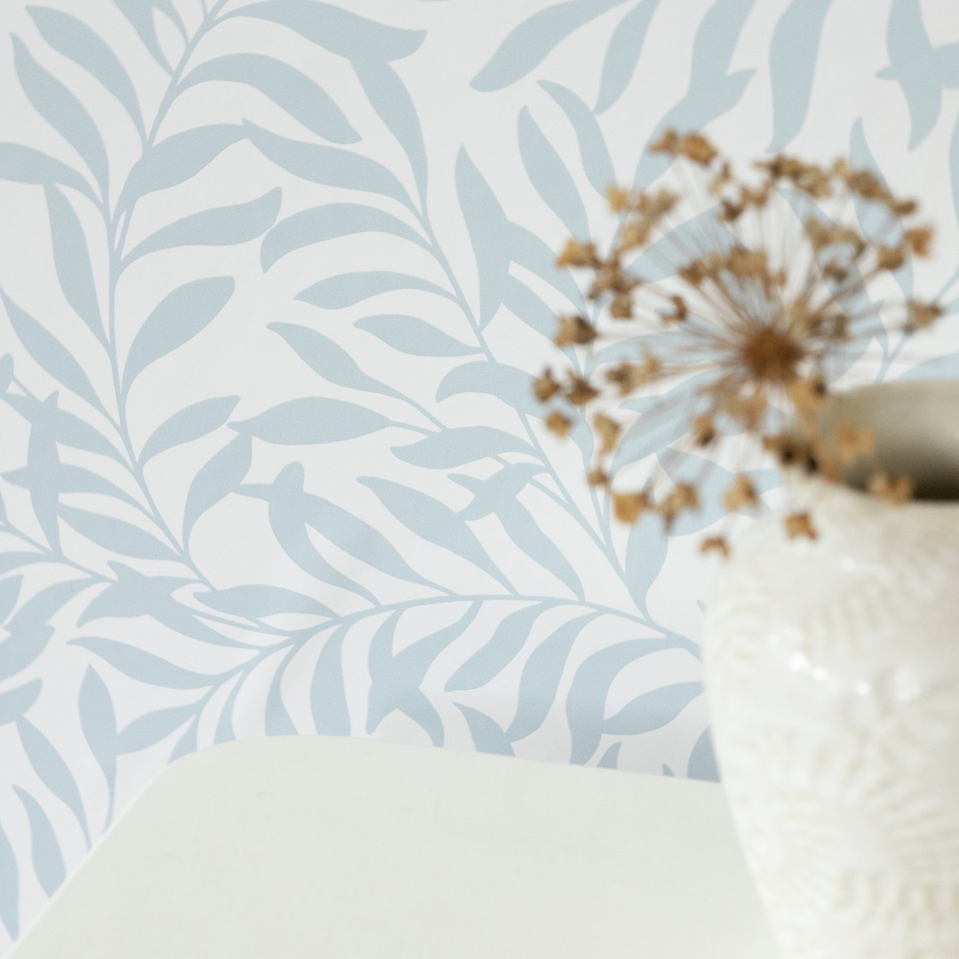 NU Wallpaper Self-Adhesive Wisley Blue Wallpaper
