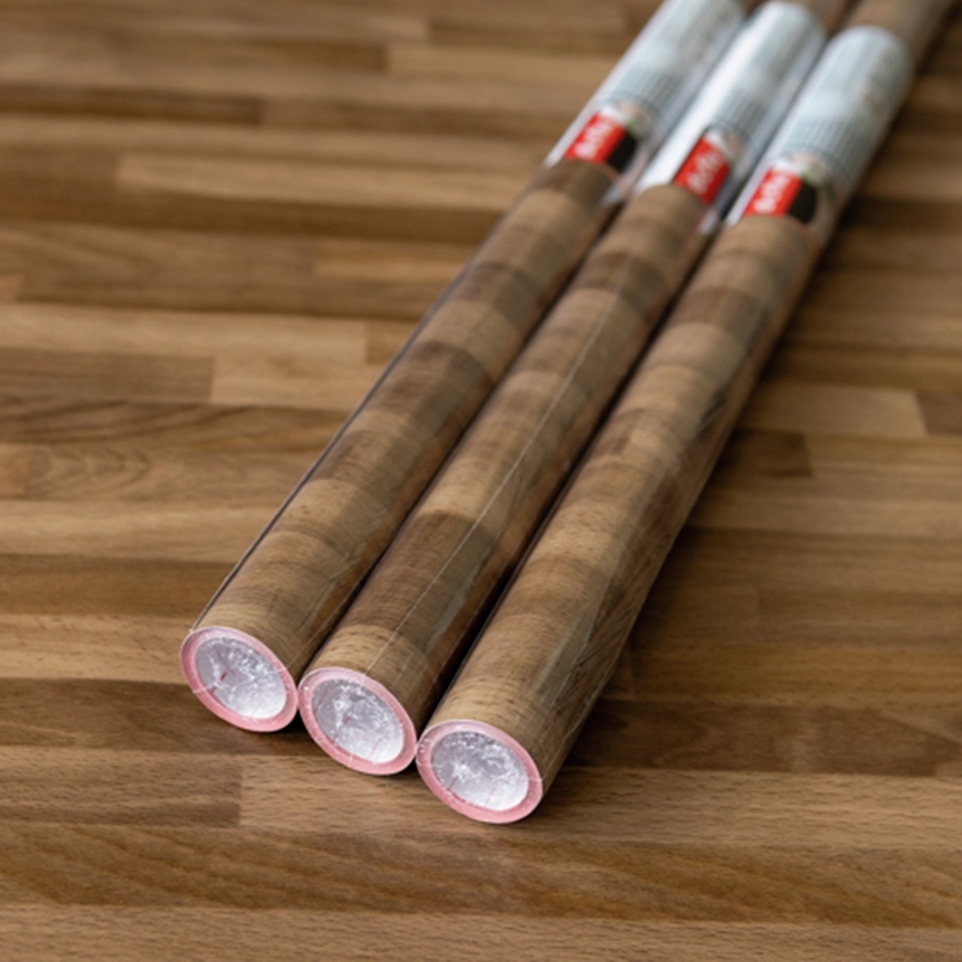 D-C-Fix Self-Adhesive Walnut Block Brown Vinyl Film