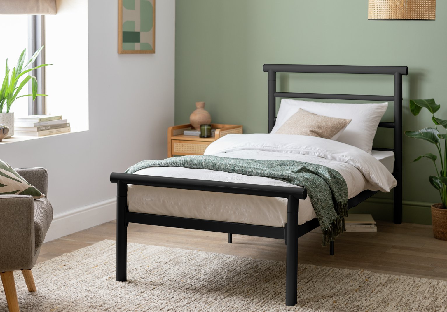 Argos Home Avalon Metal Bed Frame