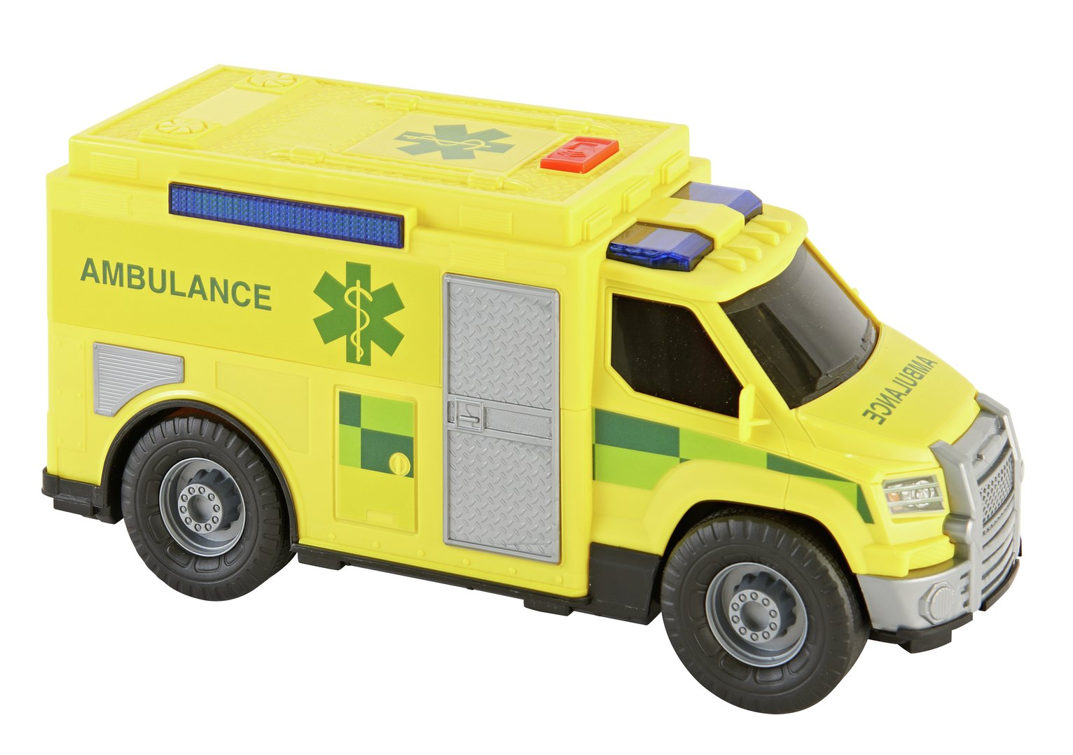 toy ambulance with lights and siren