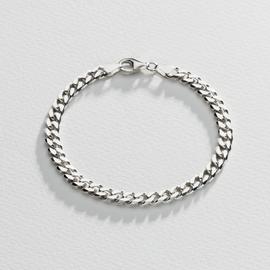 Revere Sterling Silver 8.5 inch Solid Curb Bracelet