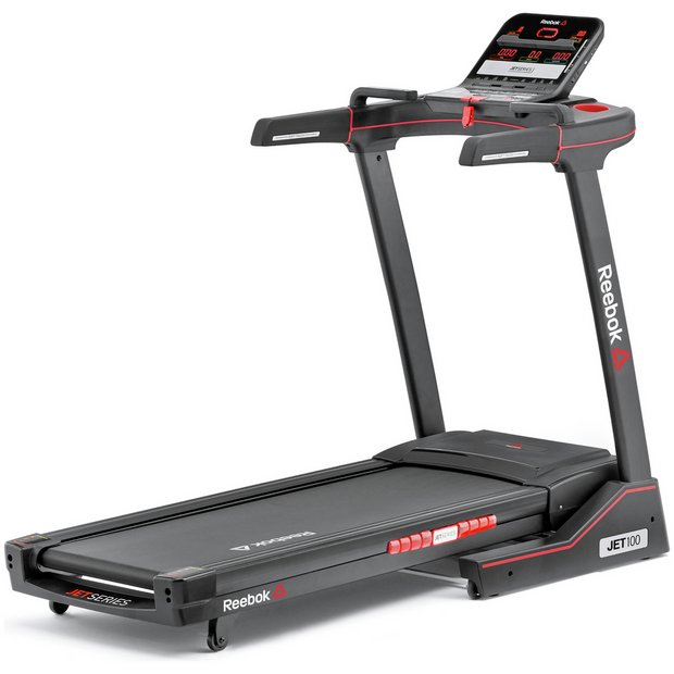 forbundet Under ~ udsagnsord Buy Reebok Jet 100 Treadmill | Treadmills | Argos