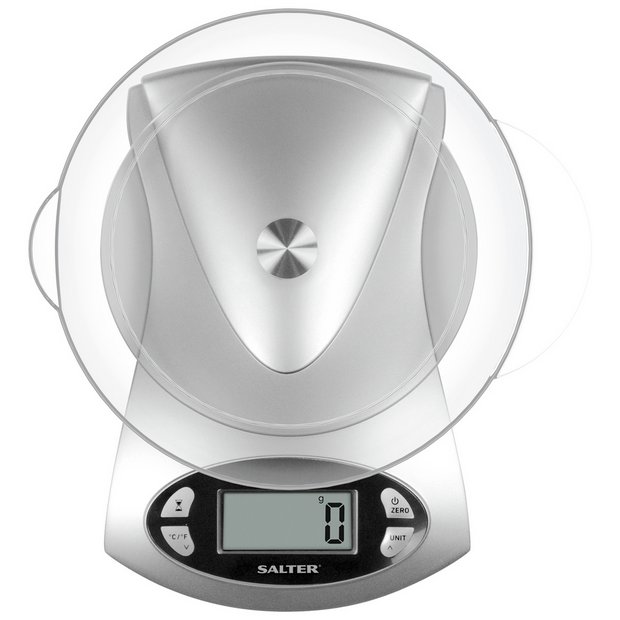 Buy Salter Electronic Bowl Scale Silver Kitchen scales Argos