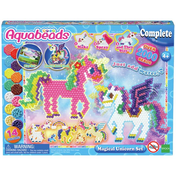 Buy Aquabeads Magical Unicorn Set Kids Arts And Crafts Kits Argos