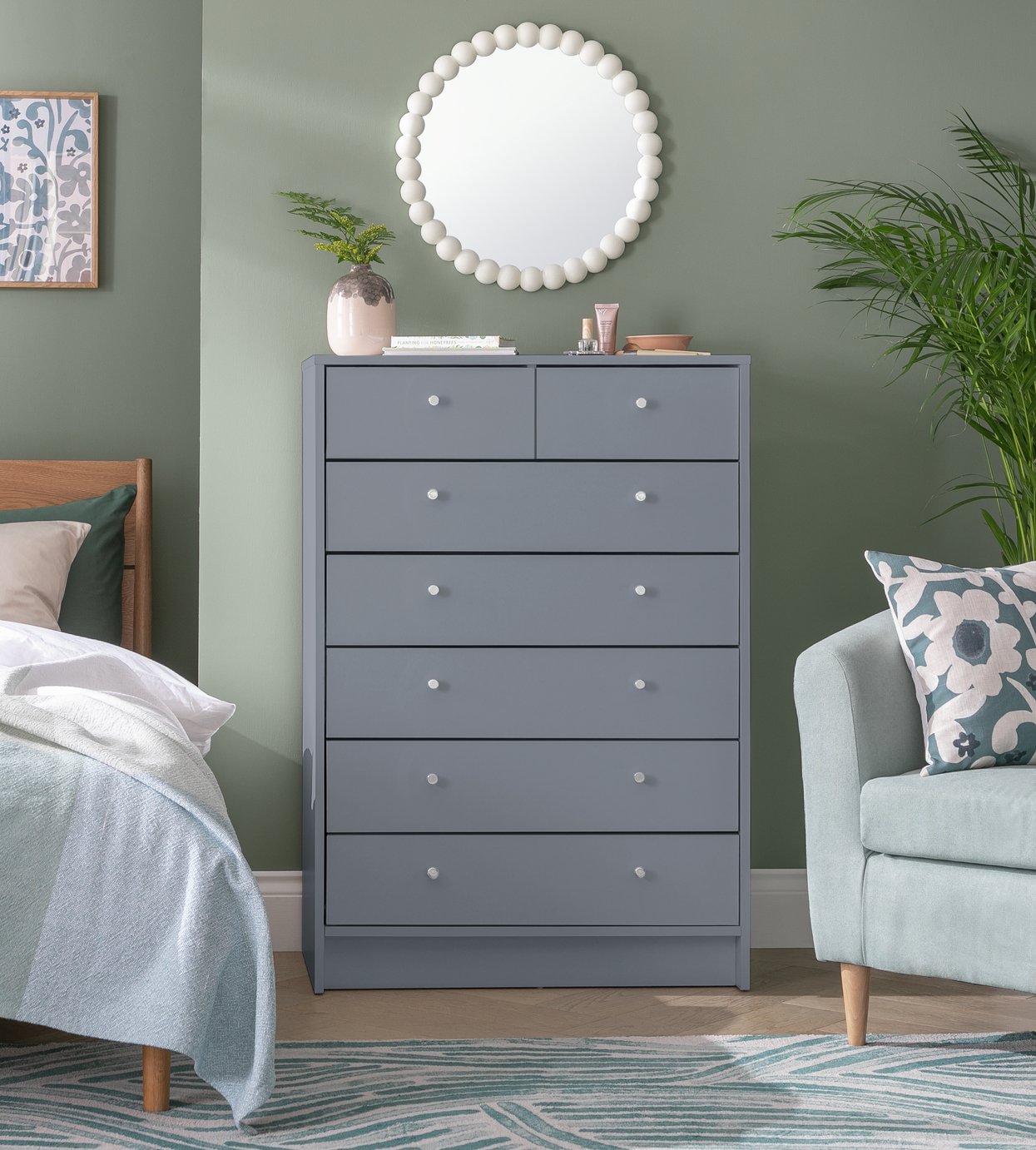 Argos Home Malibu 7 Drawer Chest