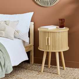 Argos Home Bettie 1 Drawer Bedside Table - Brown