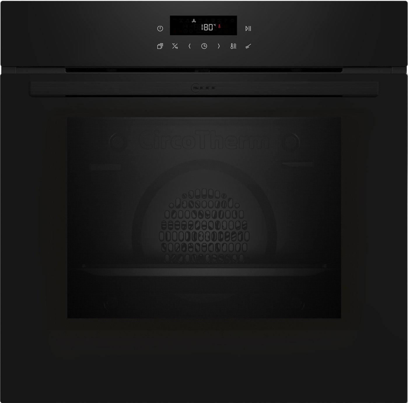 Neff N30 B2CCJ7AK0B Built In Single Electric Oven - Black