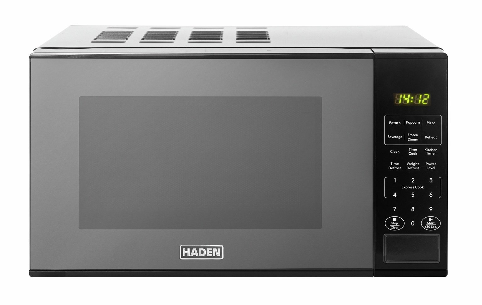 Haden 800W 20L Standard Microwave 214669 - Black