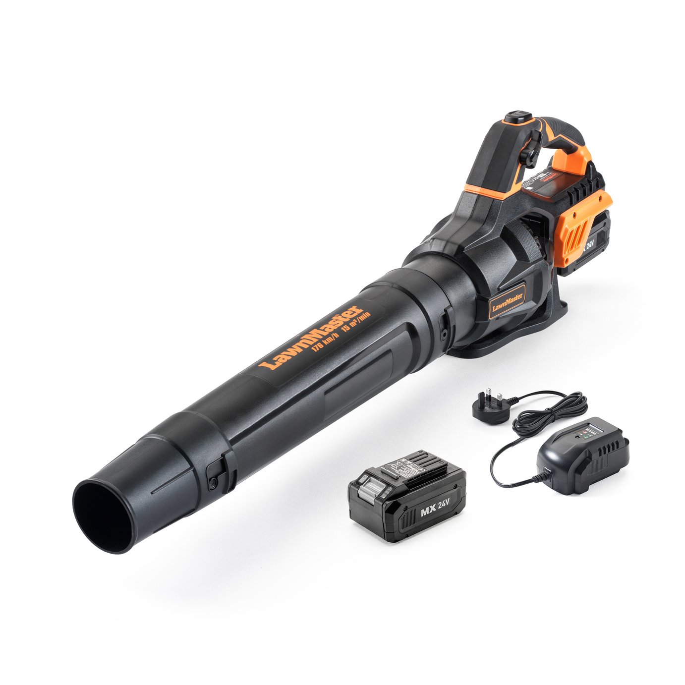 LawnMaster Axial Cordless Leaf Blower - 24V