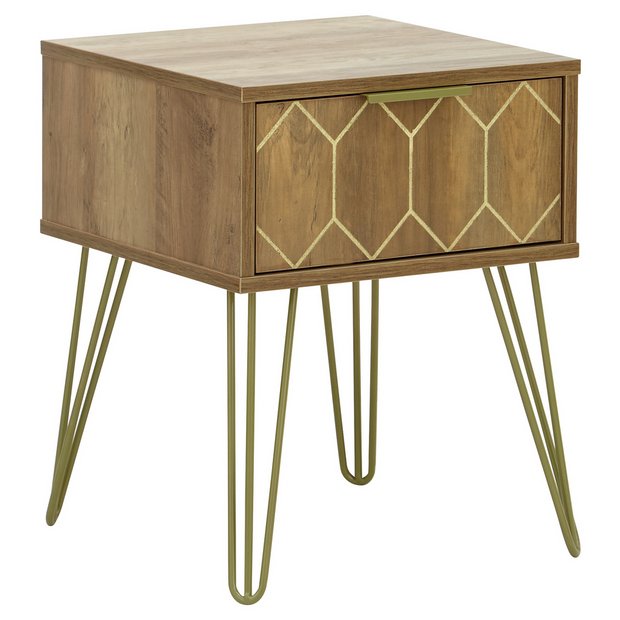Buy GFW Orleans Lamp Table - Mango Wood Effect | Side tables | Argos