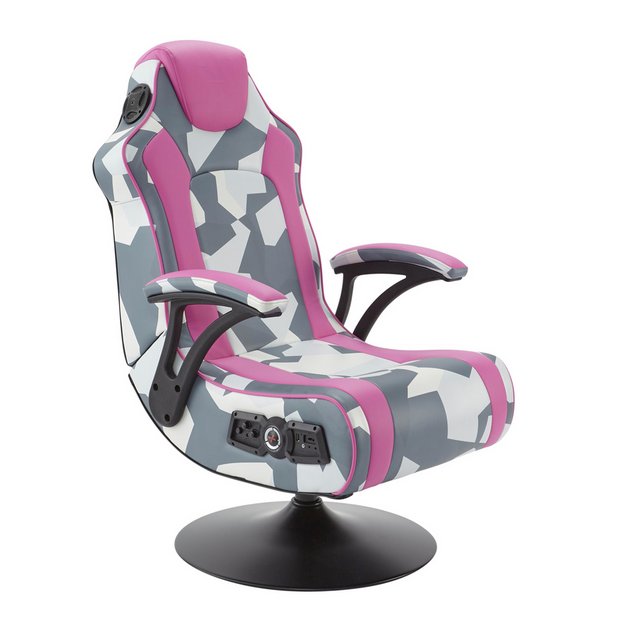 Argos office on sale chair pink