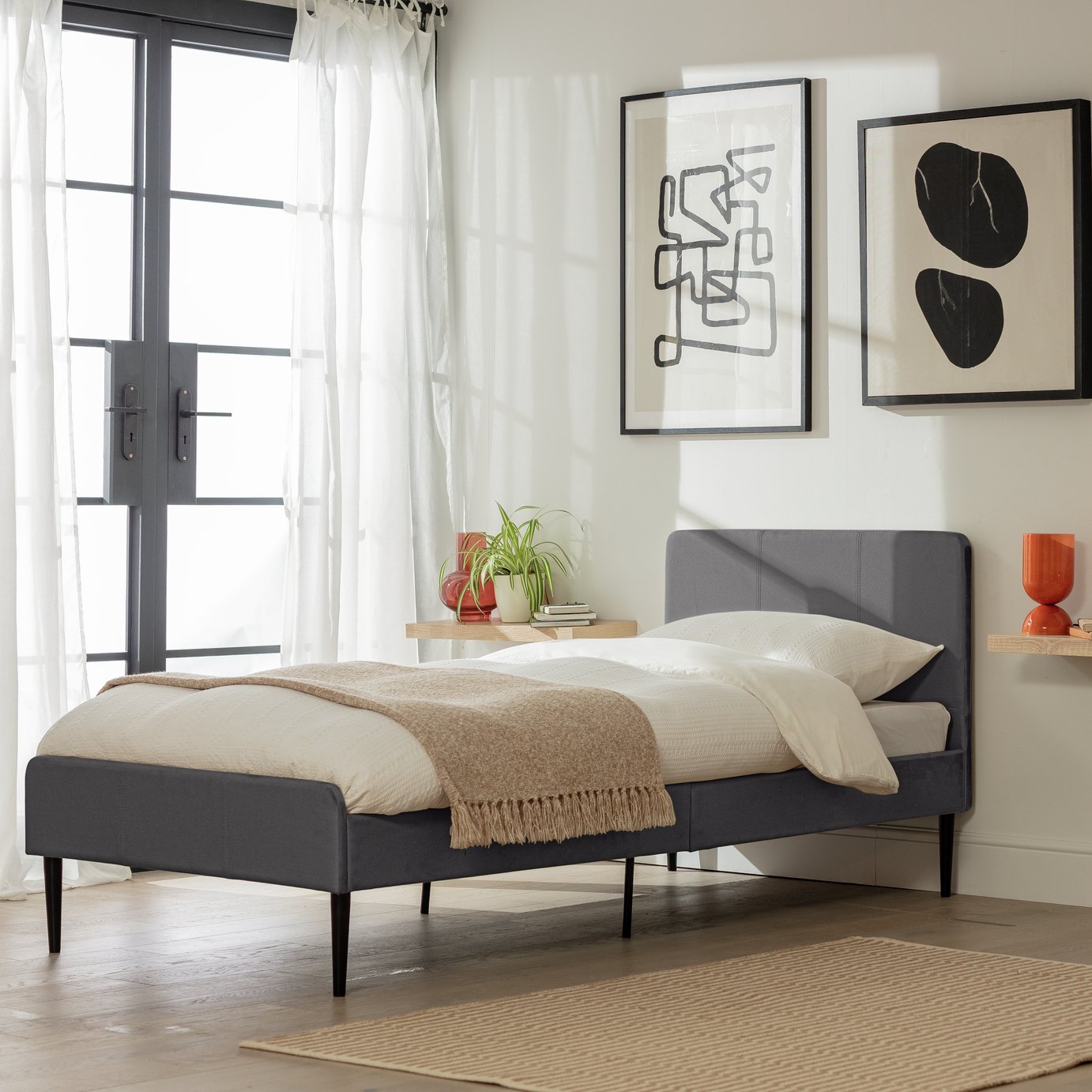 Argos Home Kristopher Metal Bed Frame