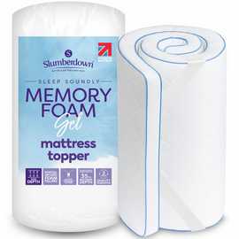Slumberdown Gel Memory Foam 5cm Mattress Topper
