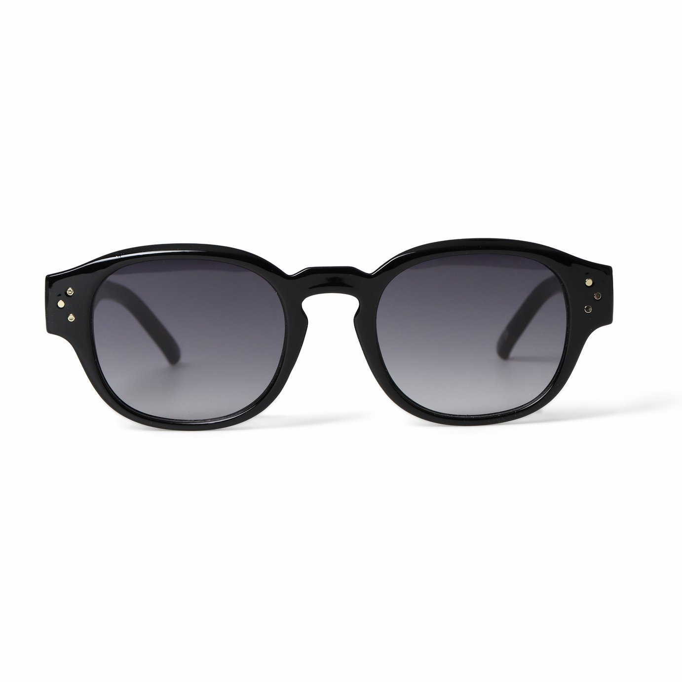Uncommon Souls Blue Lenses Black Sunglasses