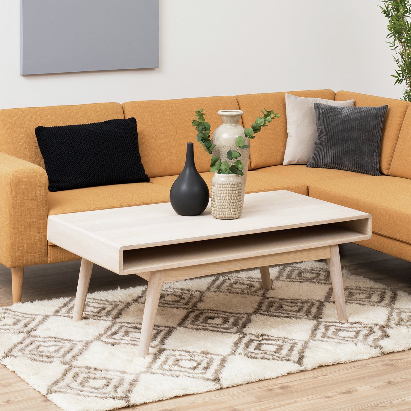 Furniture To Go Marte Rectangular Coffee Table - Natural