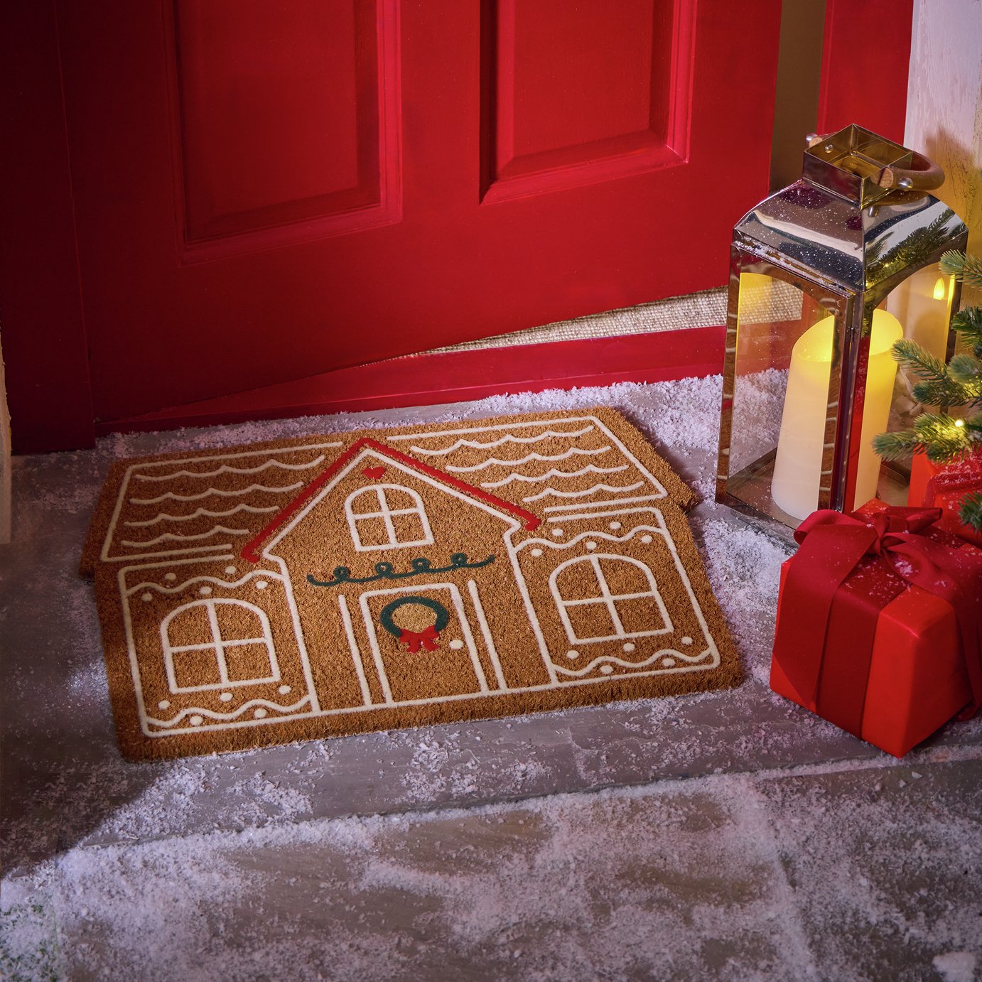 Argos Home Gingerbread Doormat