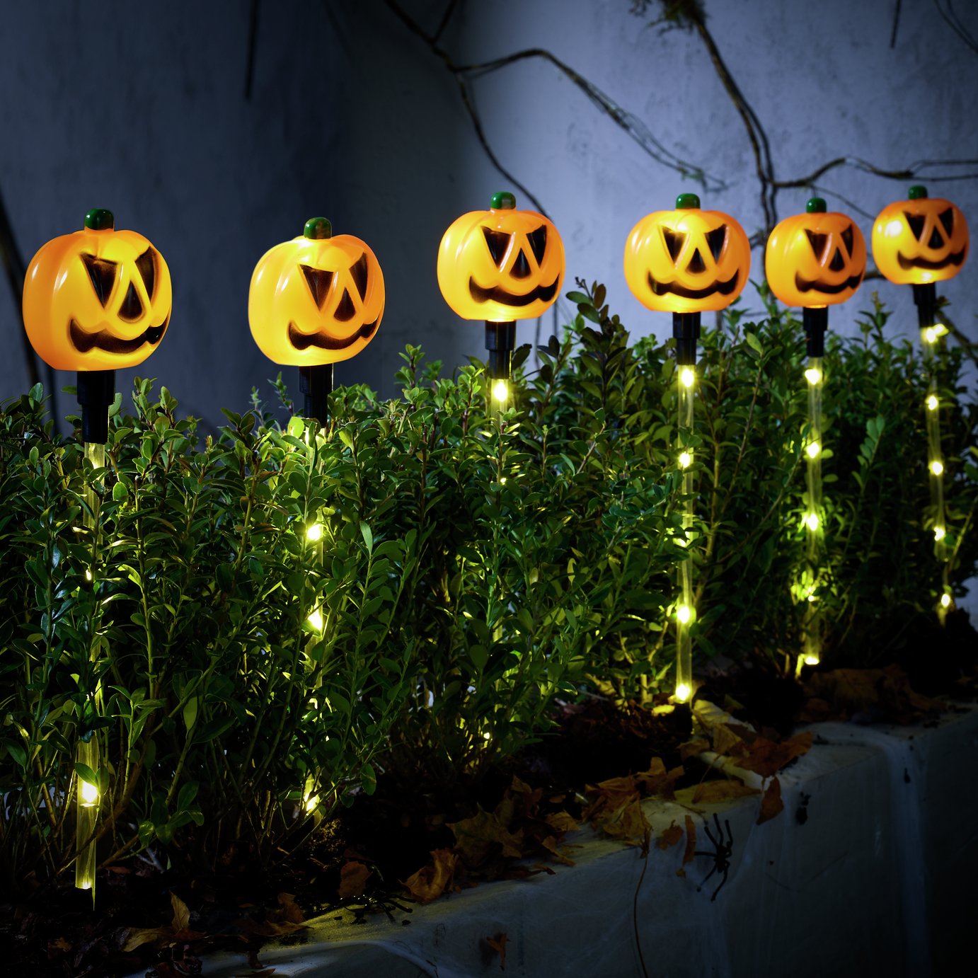 Argos Home Pumpkin Outdoor Stake Lights