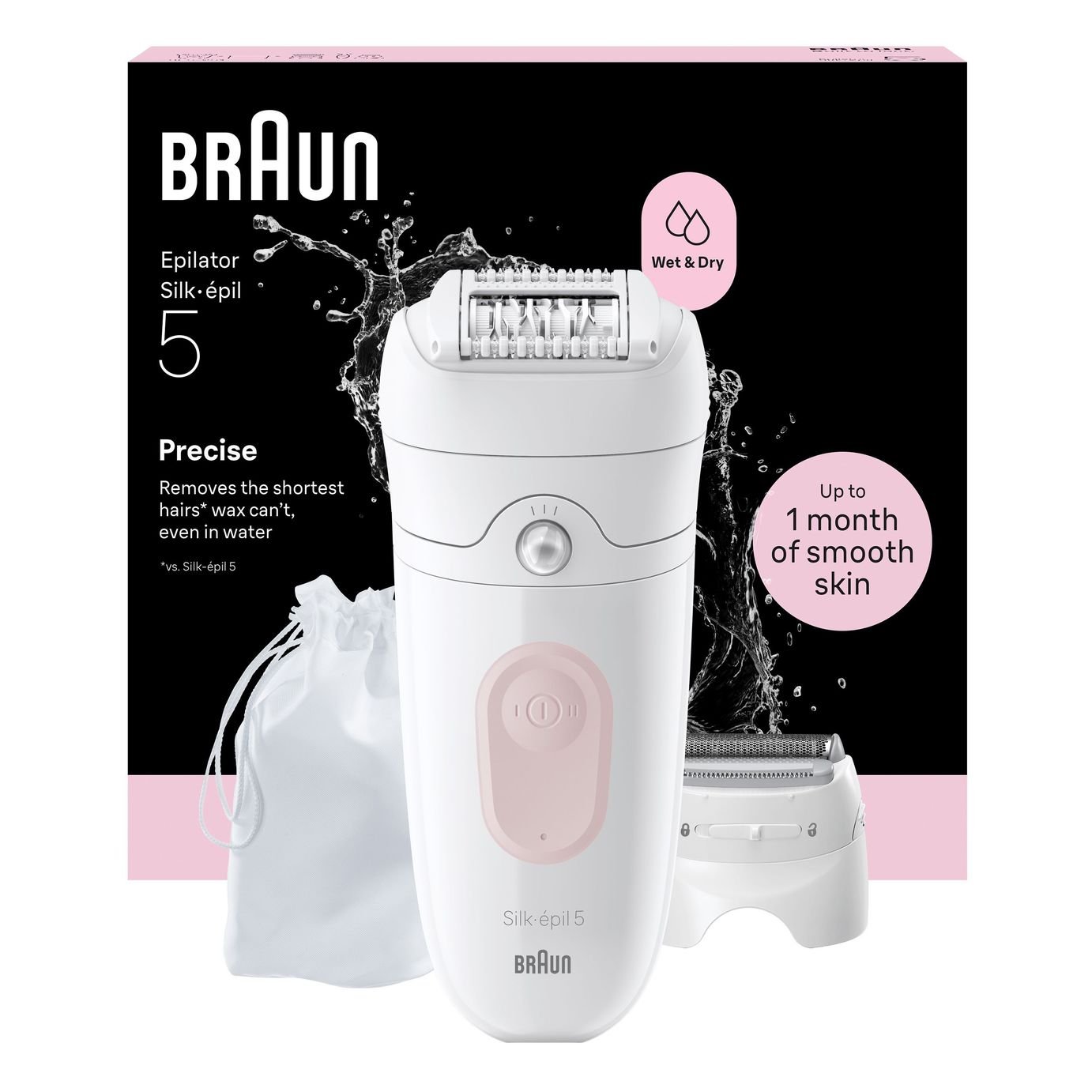 Braun SE5 041 Pink Epilator