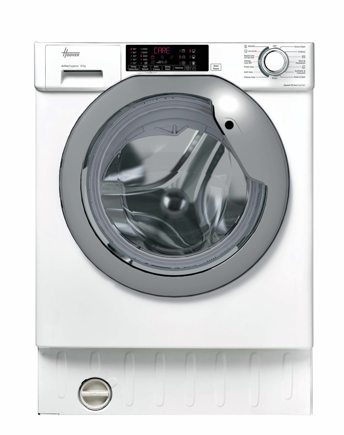 Hoover HBWS 484DMSW5-80 Integrated Washing Machine - White