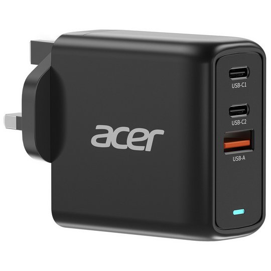 Acer 67W USB-C & USB-A GaN Laptop & Mobile Charger
