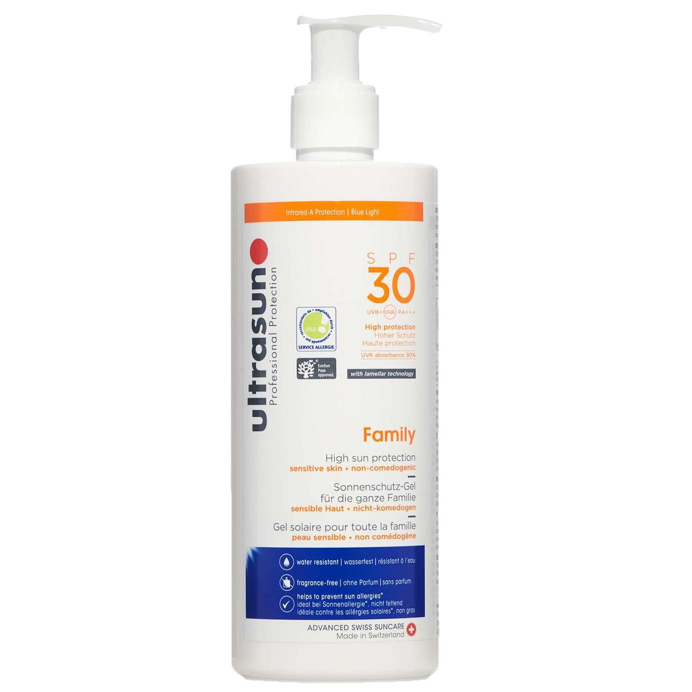 Ultrasun SPF30 Family Sunscreen 400ml