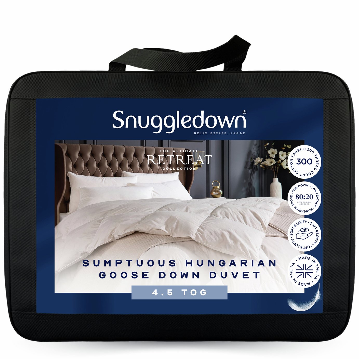 Snuggledown Hungarian Goose 4.5 Tog Duvet