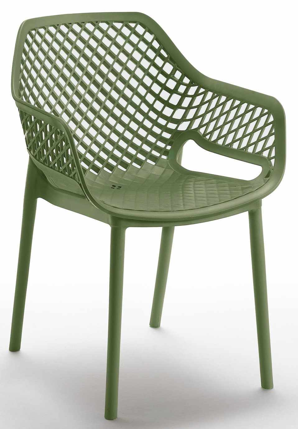 Bica Kyara Contract Stacking Chair - Green