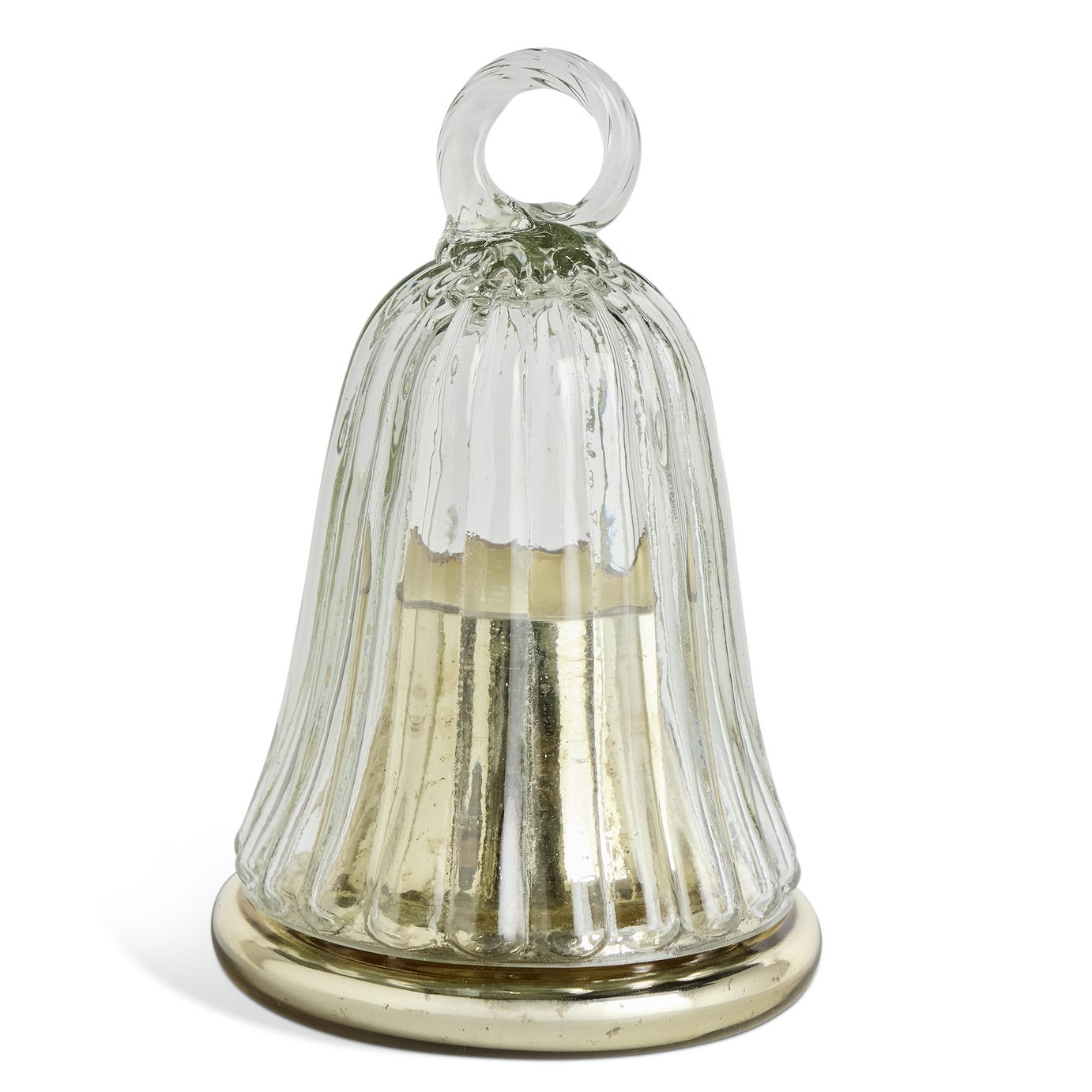 Argos Home Christmas Stalwarth Bell Medium Jar Candle - Christmas Spice