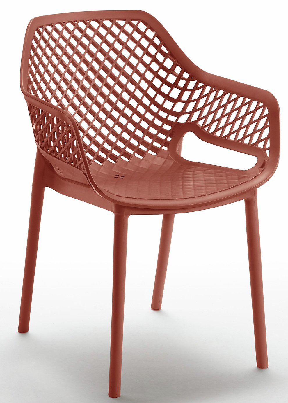 Bica Kyara Contract Stacking Chair - Red