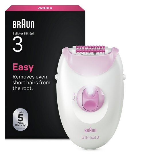 Braun SE3 000 Pink Epilator