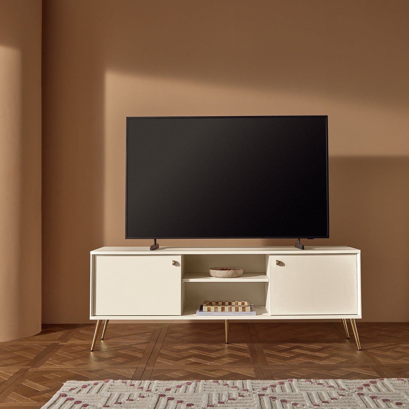 Argos Home Macie TV Unit - Natural