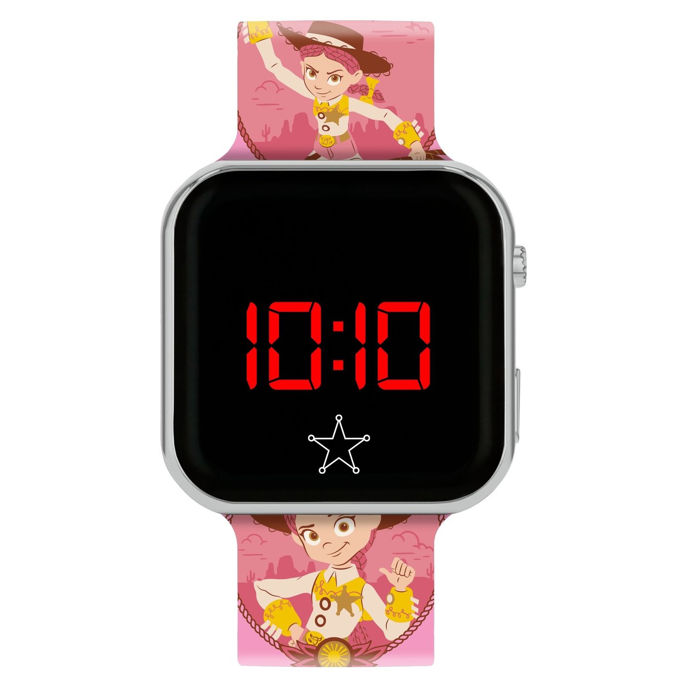 Toy Story Kids Jessie Silicone Strap LED Watch