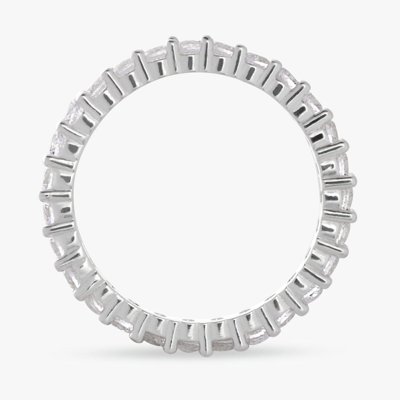 Revere Sterling Silver Eternity Band Ring