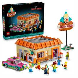 LEGO Icons The Simpsons: Krusty Burger Set for Adults 10352