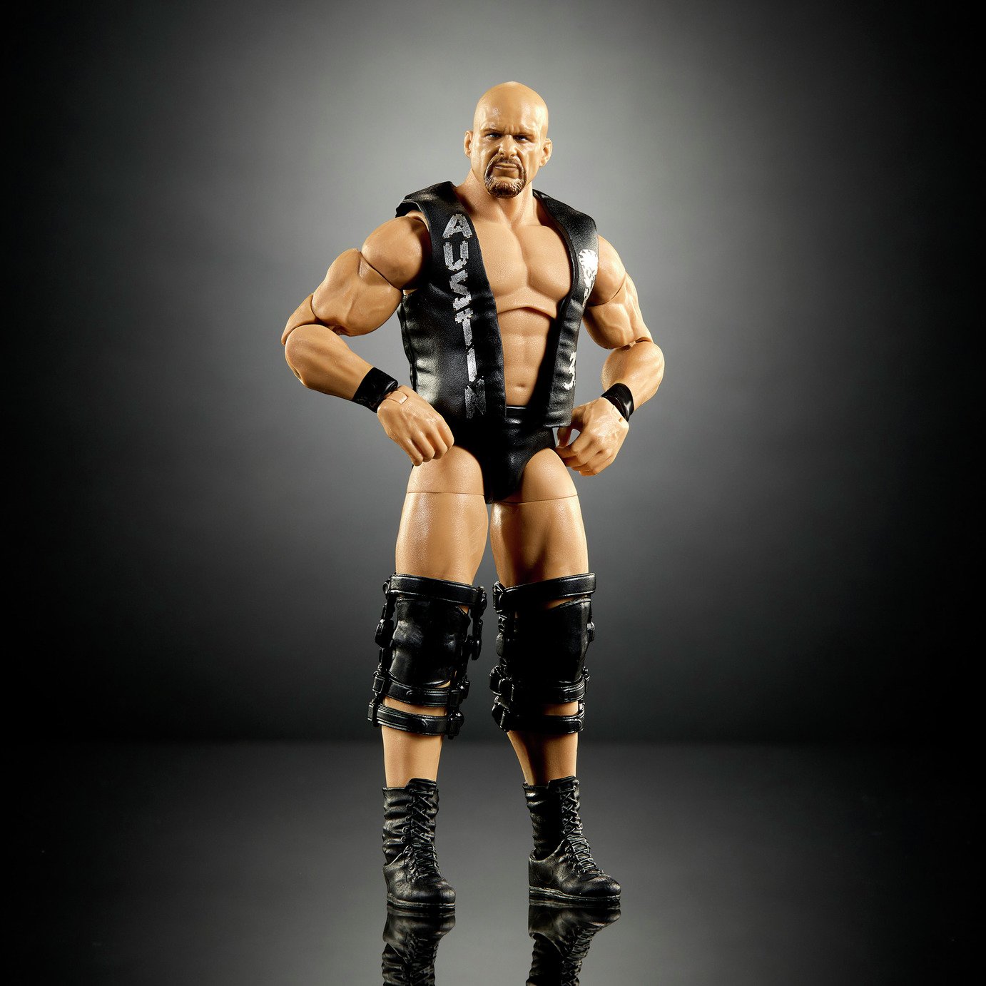 WWE Elite Premium Live Event Steve Austin Action Figure Set