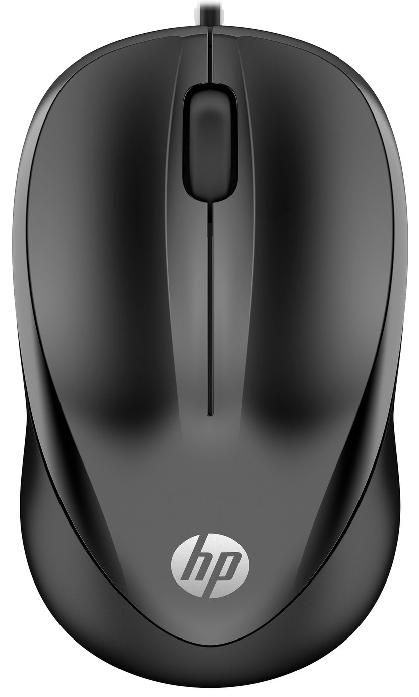 HP 1000 Wired Mouse - Black
