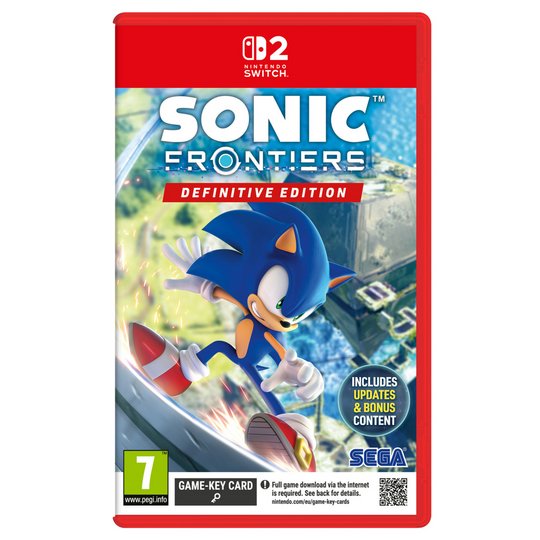 Sonic Frontiers - Definitive Edition Nintendo Switch 2 Game