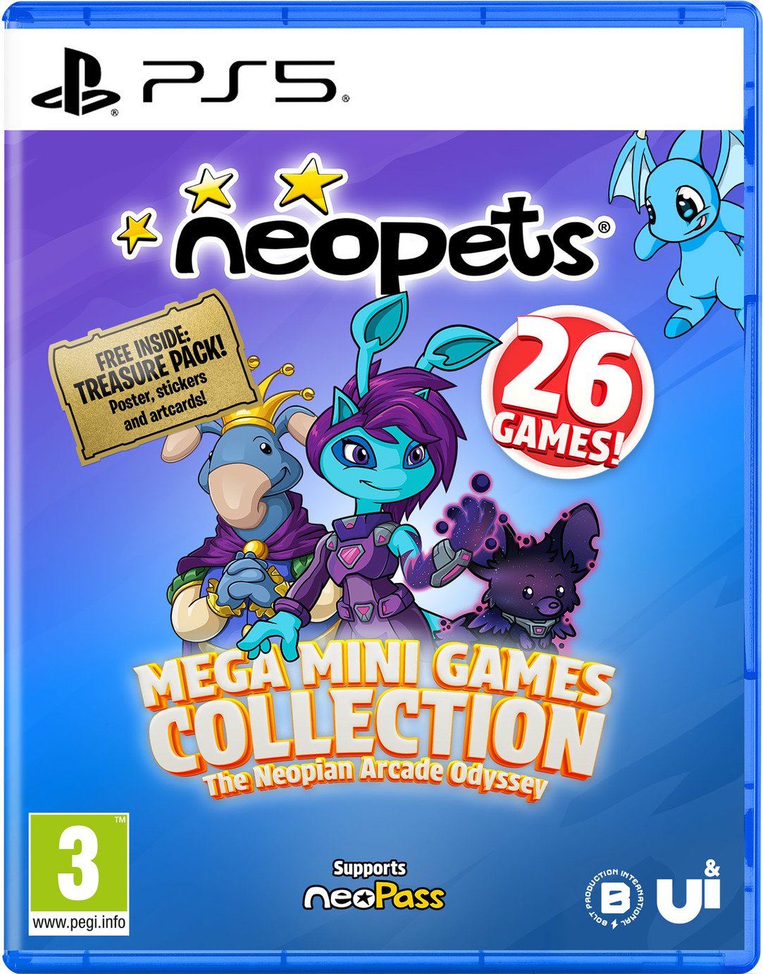 Neopets: Mega Mini Games Collection D1 Ed PS5 Game Pre-Order