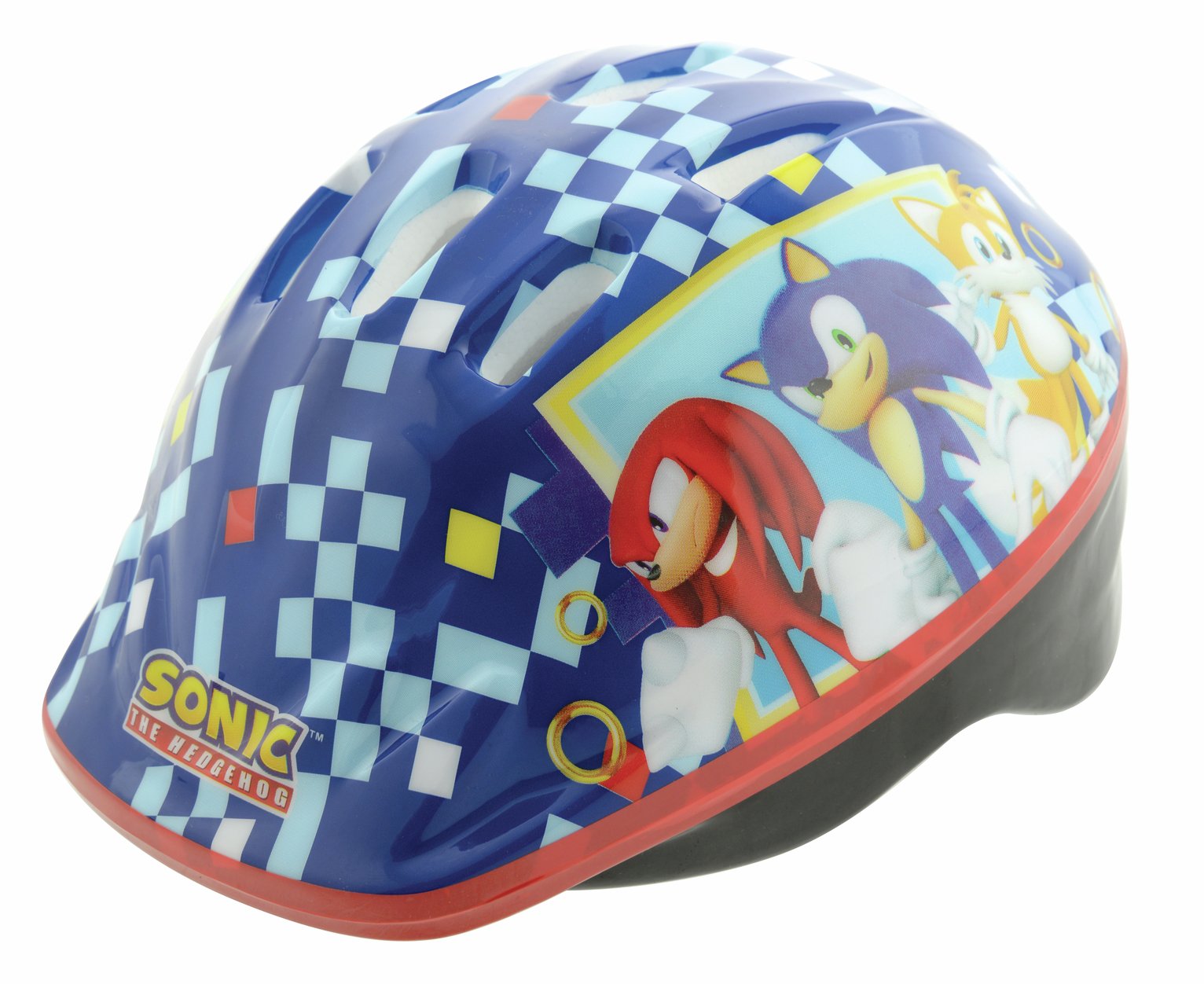 Sonic The Hedgehog Kids Bike Helmet - Multicolour