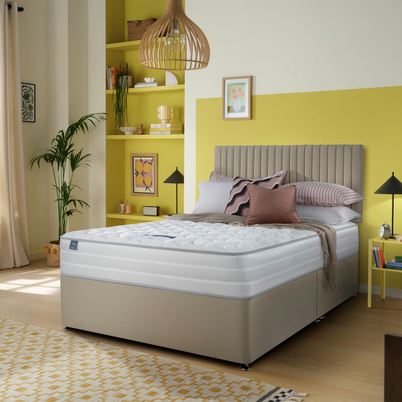Silentnight Knightly Memory Pocket Mattress & Divan Bed
