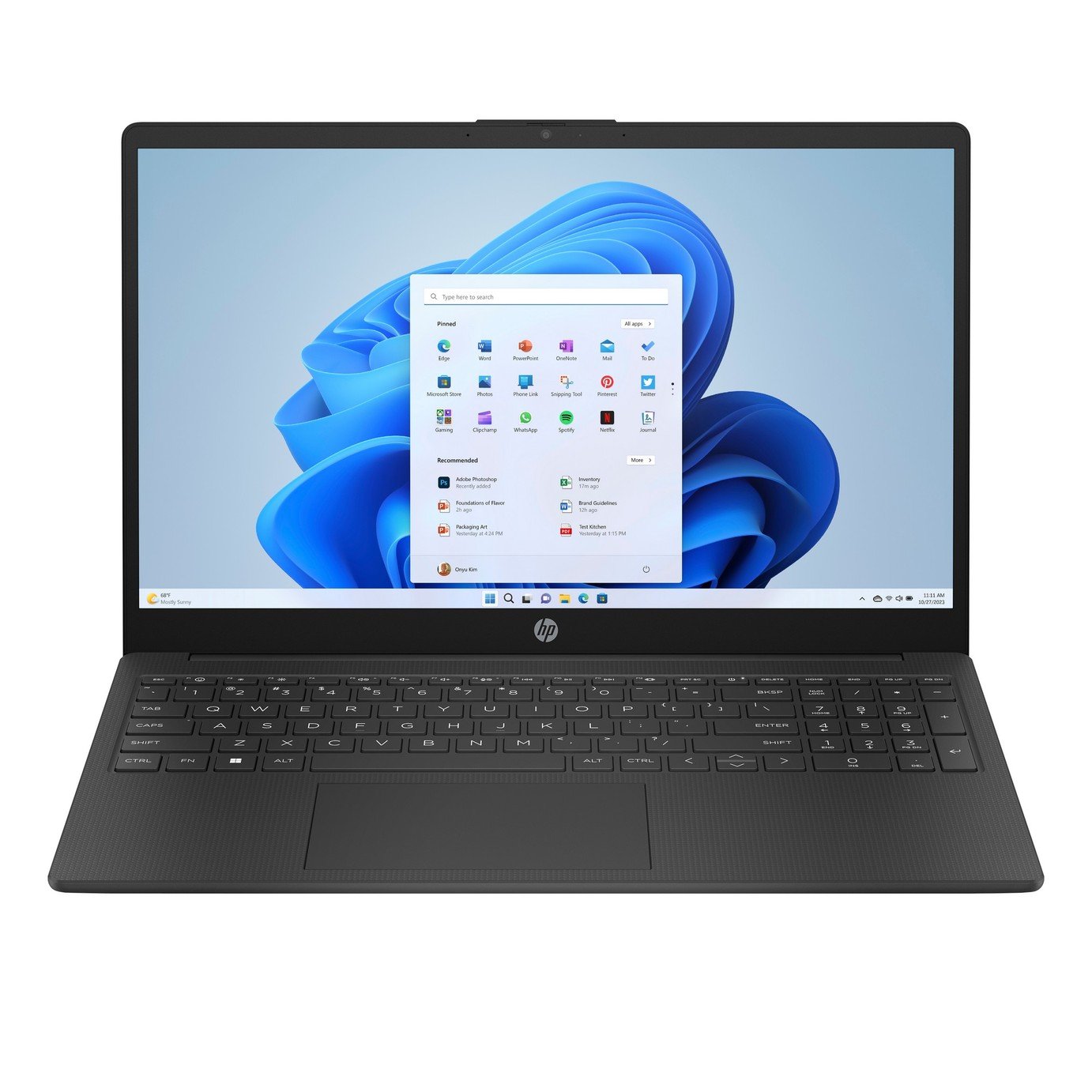 HP 15-fd1007 15 Inch i3 100U 8GB 256GB Laptop