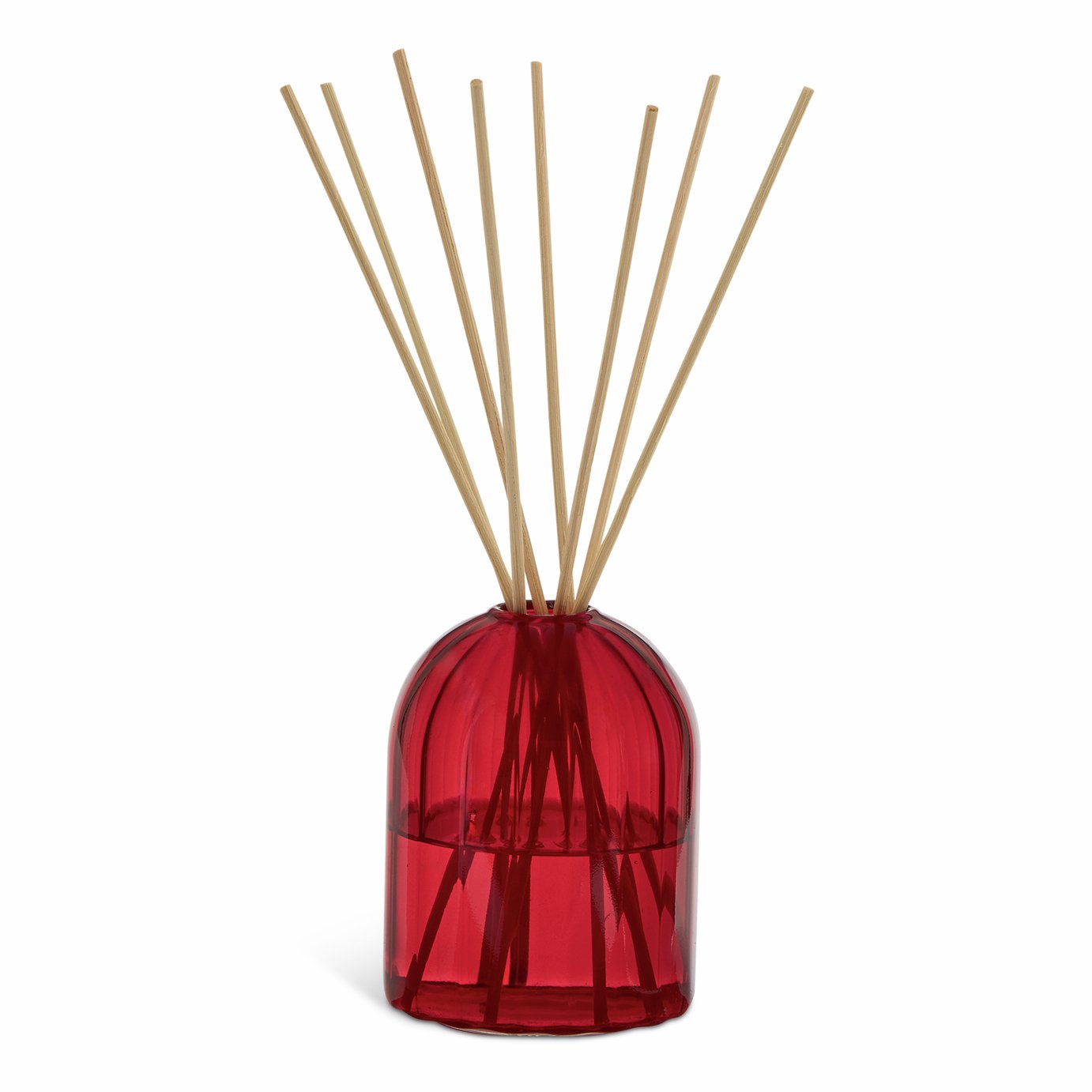 Argos Home 150ml Large Ribbed Diffuser - Christmas Spice