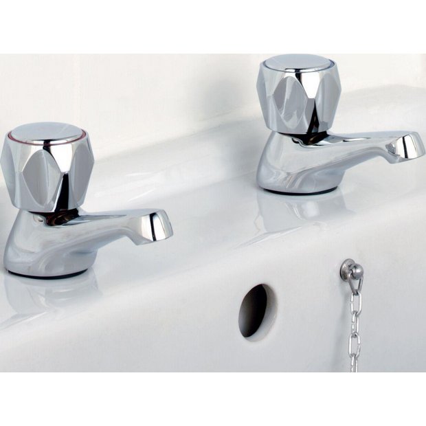 Buy Argos Home Basin Taps Chrome Plated Bathroom Taps Argos