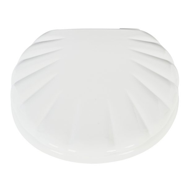 Buy Argos Home Moulded Wood Shell Toilet Seat - White | Toilet seats | Argos
