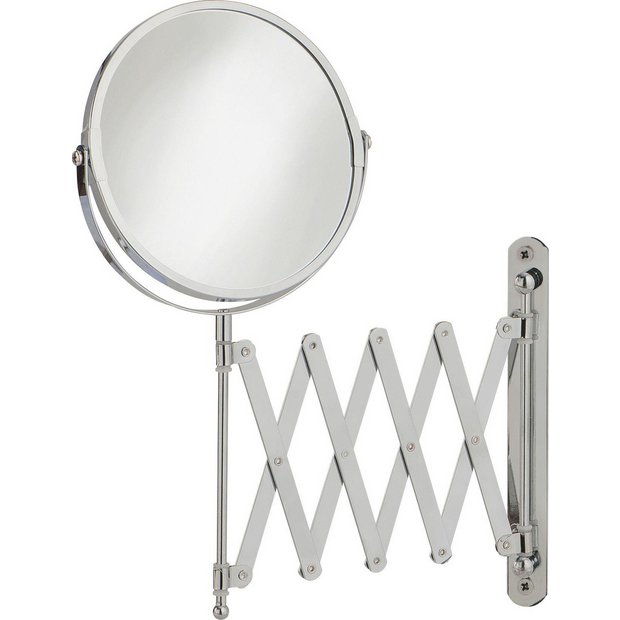 Buy HOME Extendable Round Chrome Shaving Mirror at Argos.co.uk - Your ...