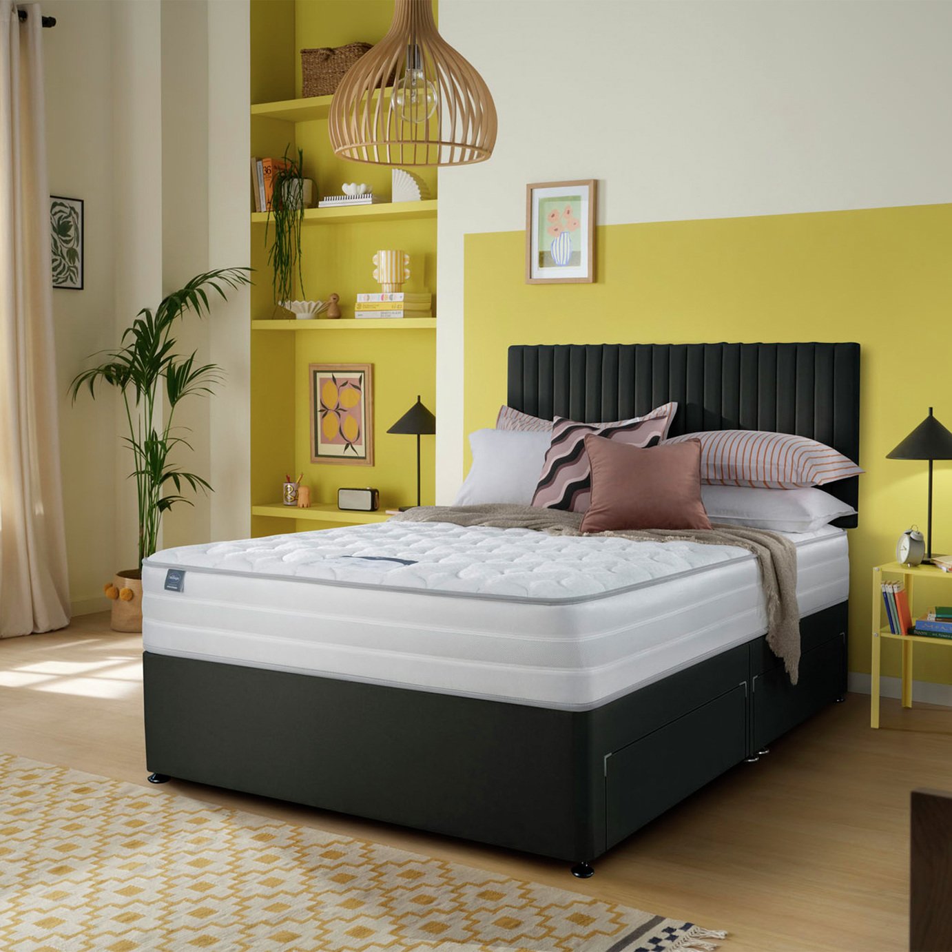 Silentnight Knightly Memory Pocket Mattress & Divan Bed